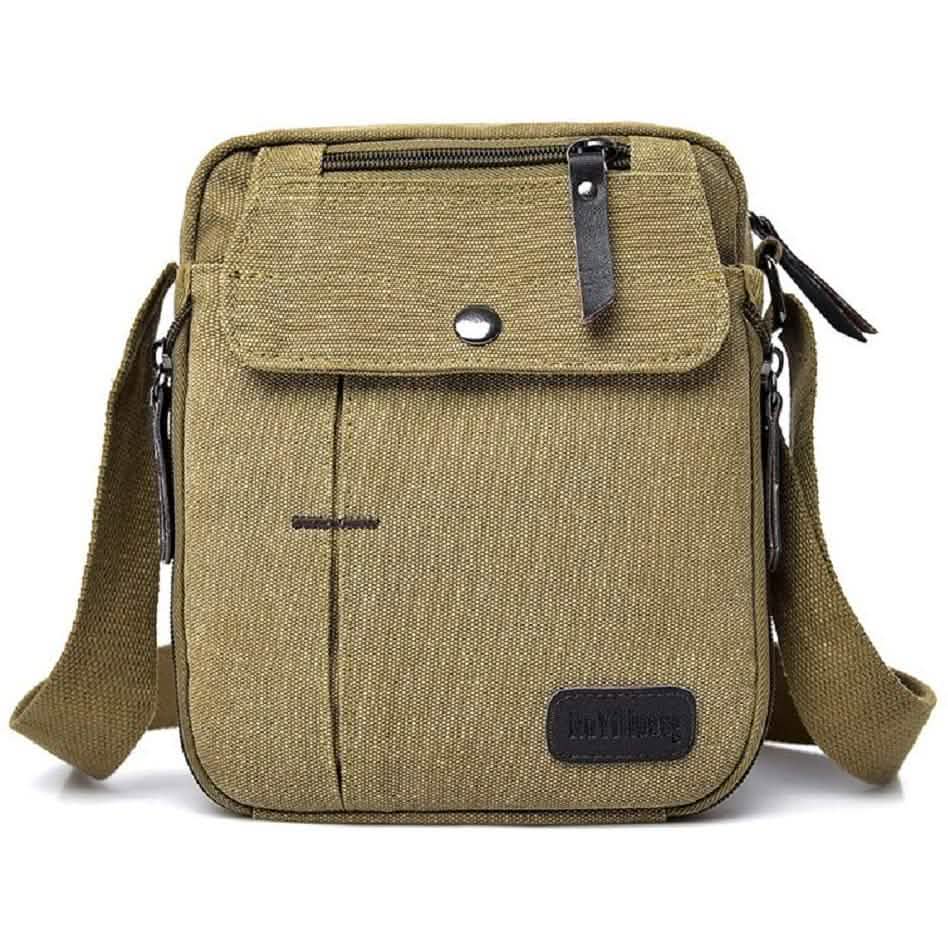 Portefeuille de voyage en toile Sac bandoulière décontracté