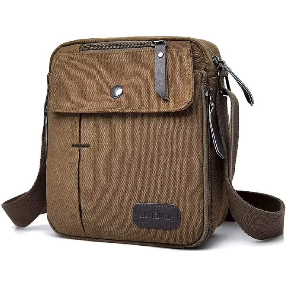 Portefeuille de voyage en toile Sac bandoulière décontracté
