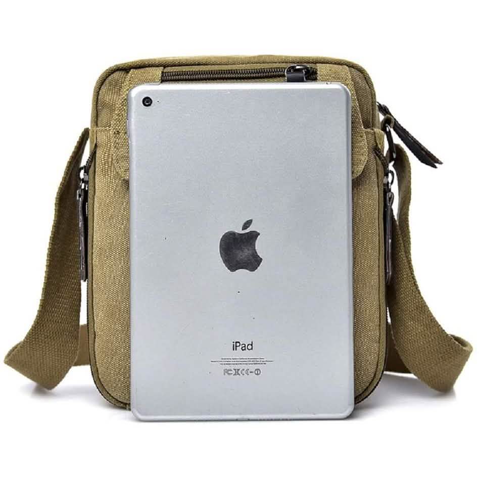 Portefeuille de voyage en toile Sac bandoulière décontracté