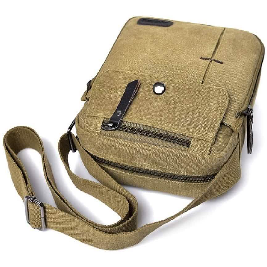 Portefeuille de voyage en toile Sac bandoulière décontracté