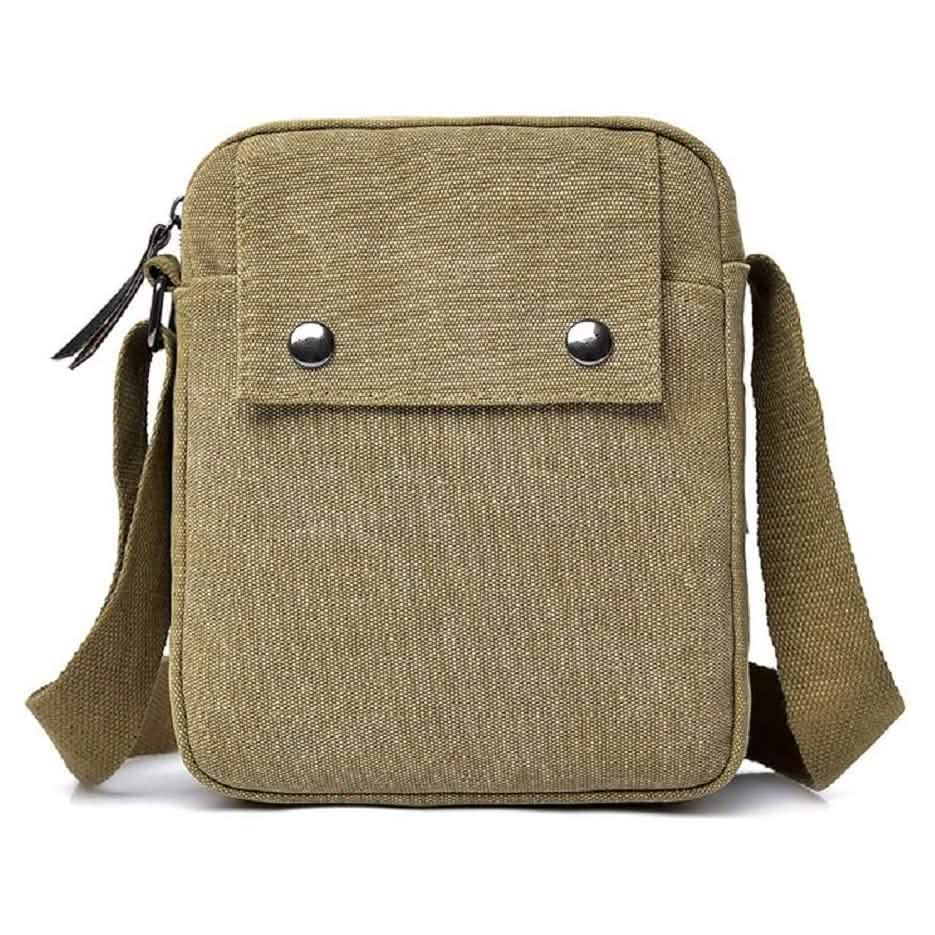 Portefeuille de voyage en toile Sac bandoulière décontracté