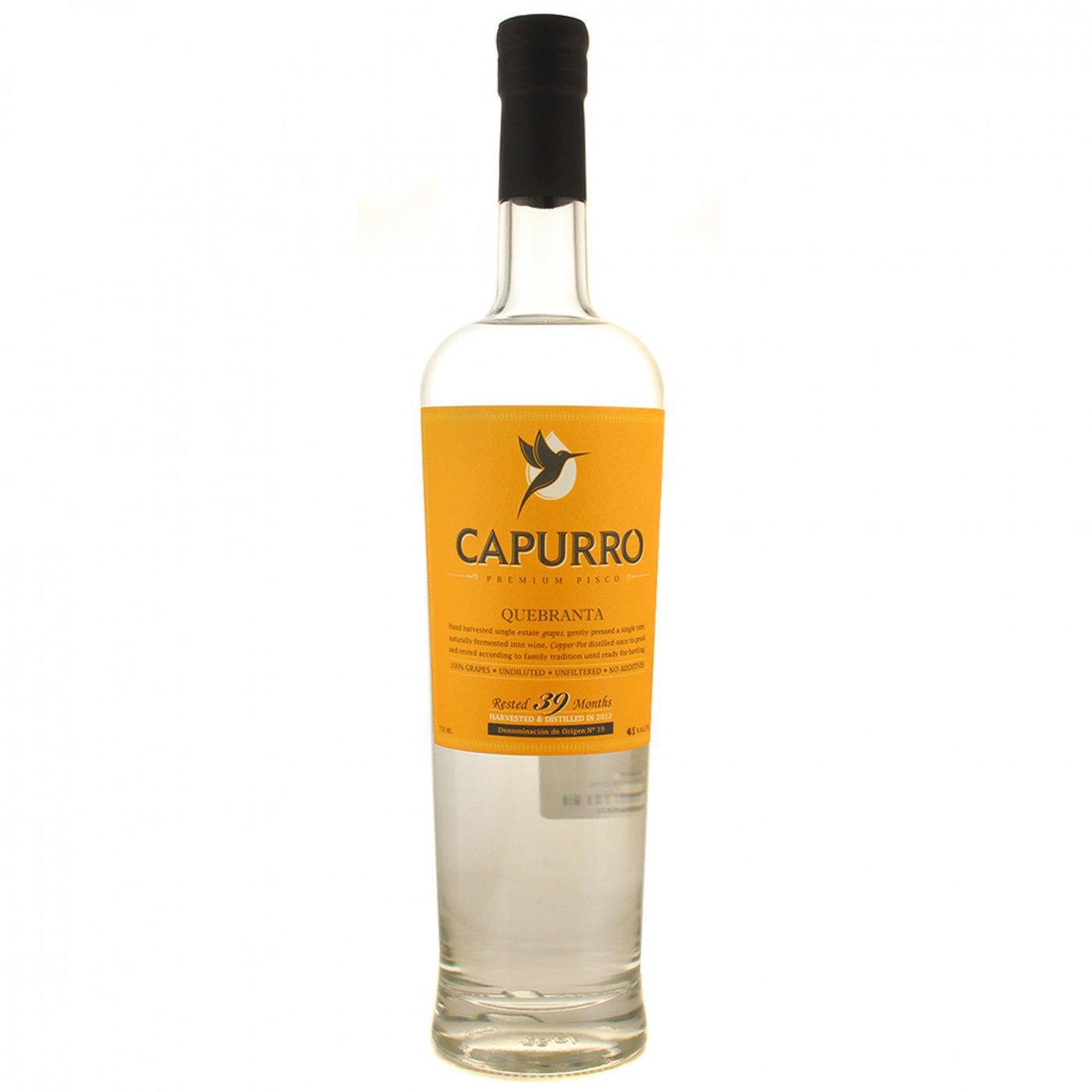 Pisco Capurro - Pisco « Quebranta » (750 ml)