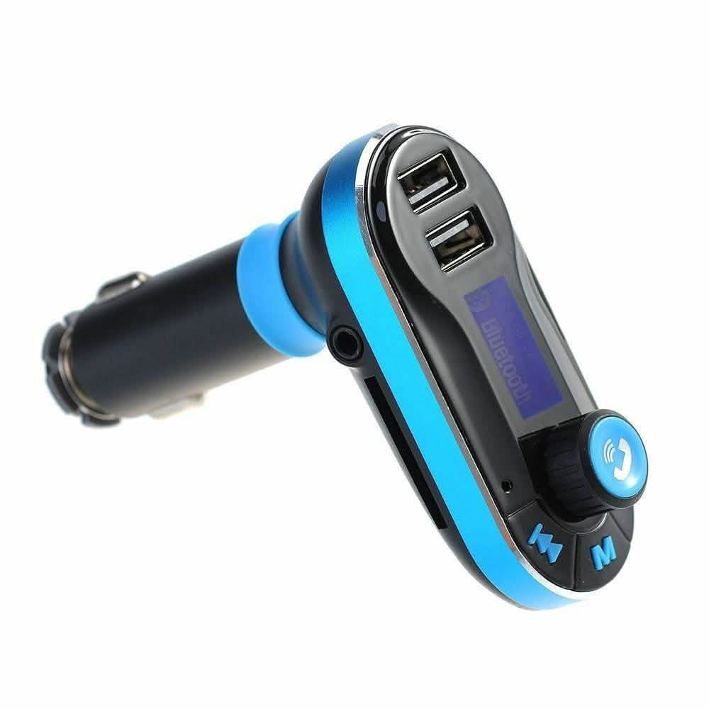 Transmetteur FM Bluetooth Voiture Kit Adaptateur Radio Lecteur MP3 Mains Libres LCD Chargeur