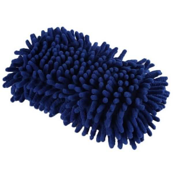 Serviette Douce pour Voiture Gants de Lavage en Microfibre Chenille Gants en Polaire Corail pour Auto