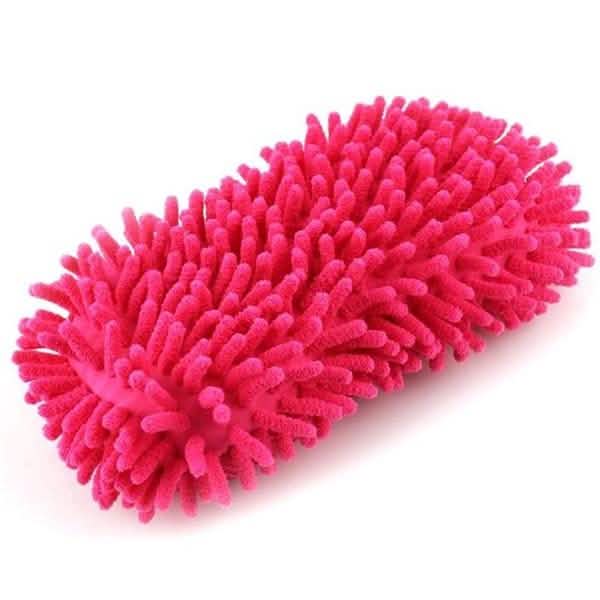 Serviette Douce pour Voiture Gants de Lavage en Microfibre Chenille Gants en Polaire Corail pour Auto