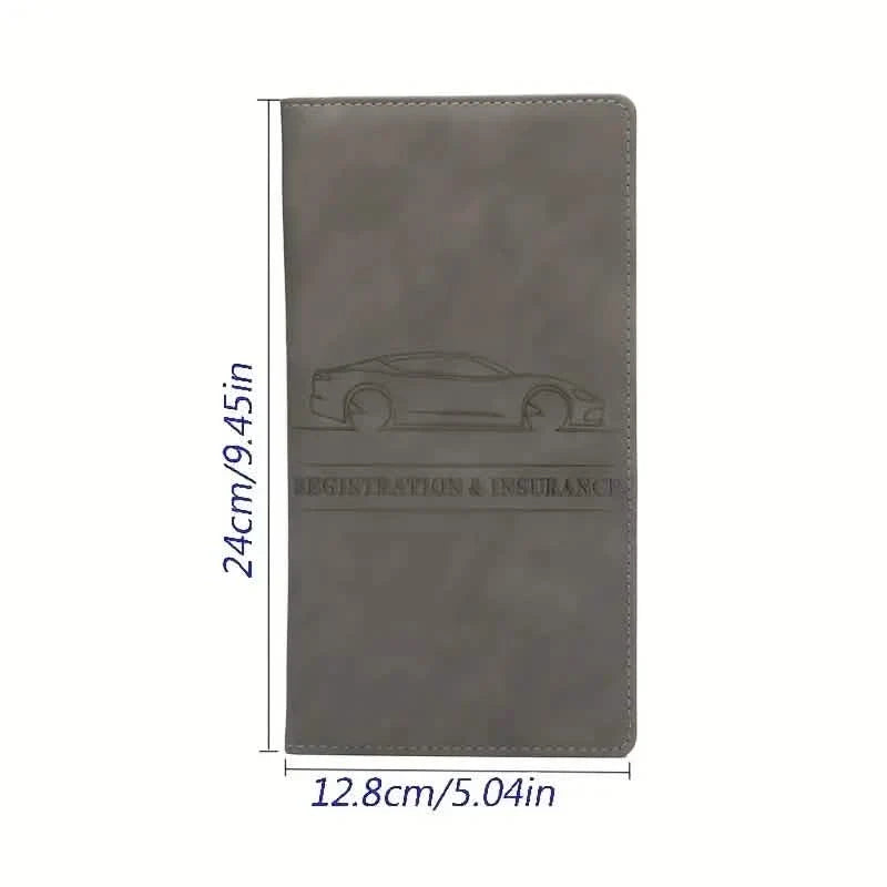 Pochette longue multifonctionnelle pour permis de conduire de voiture