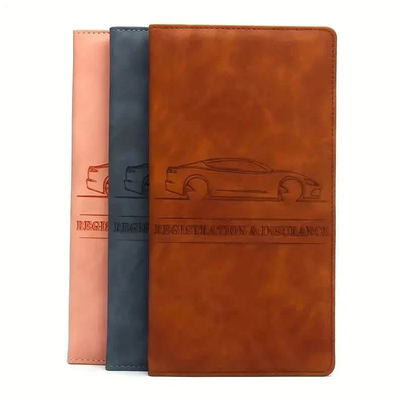 Pochette longue multifonctionnelle pour permis de conduire de voiture
