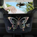 Support de sac à main et organisateur de poche de siège arrière de voiture entre les sièges