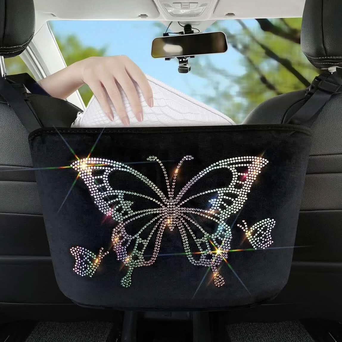 Support de sac à main et organisateur de poche de siège arrière de voiture entre les sièges