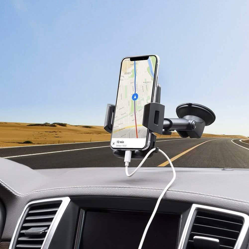 Support de téléphone de voiture, support de téléphone VUP pour pare-brise de voiture