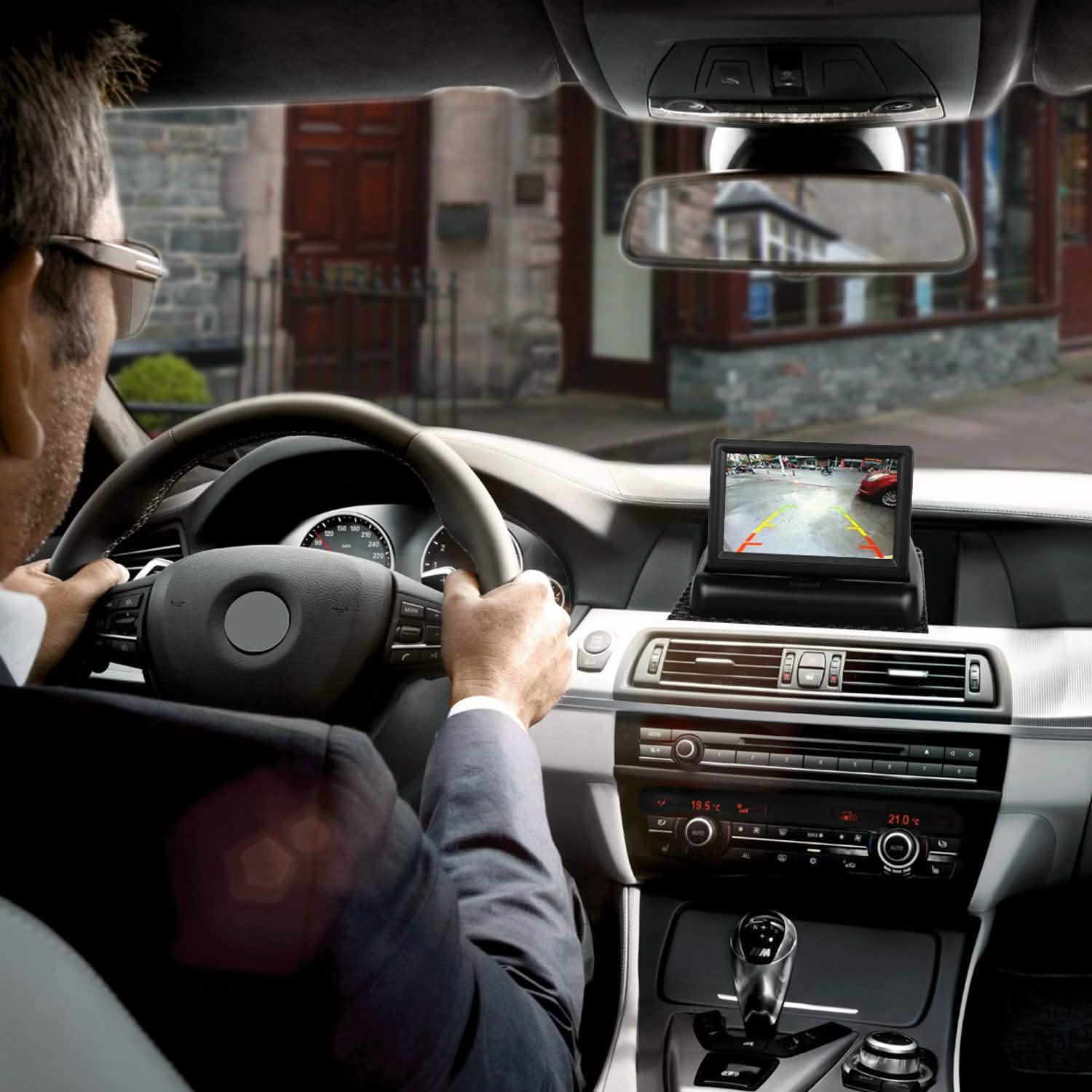 Caméra de recul de voiture avec vision nocturne