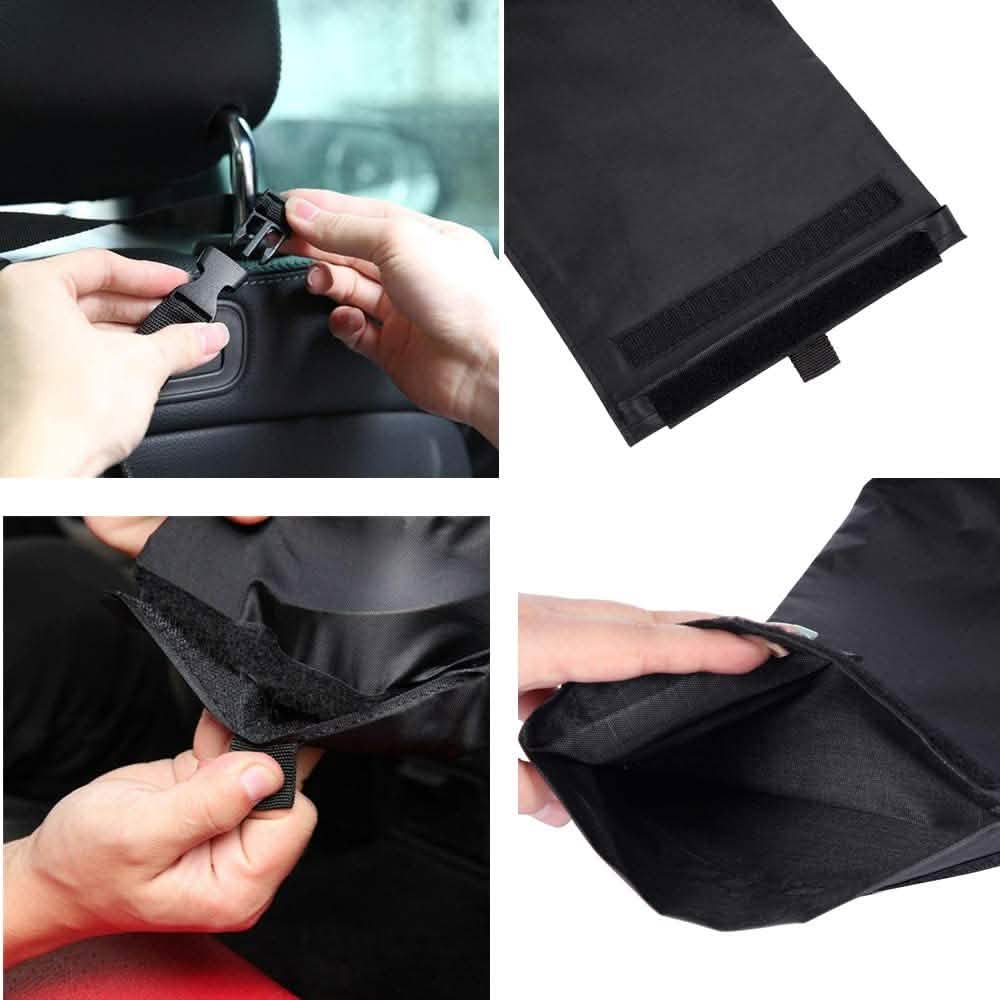 Sac poubelle pour dossier de siège de voiture