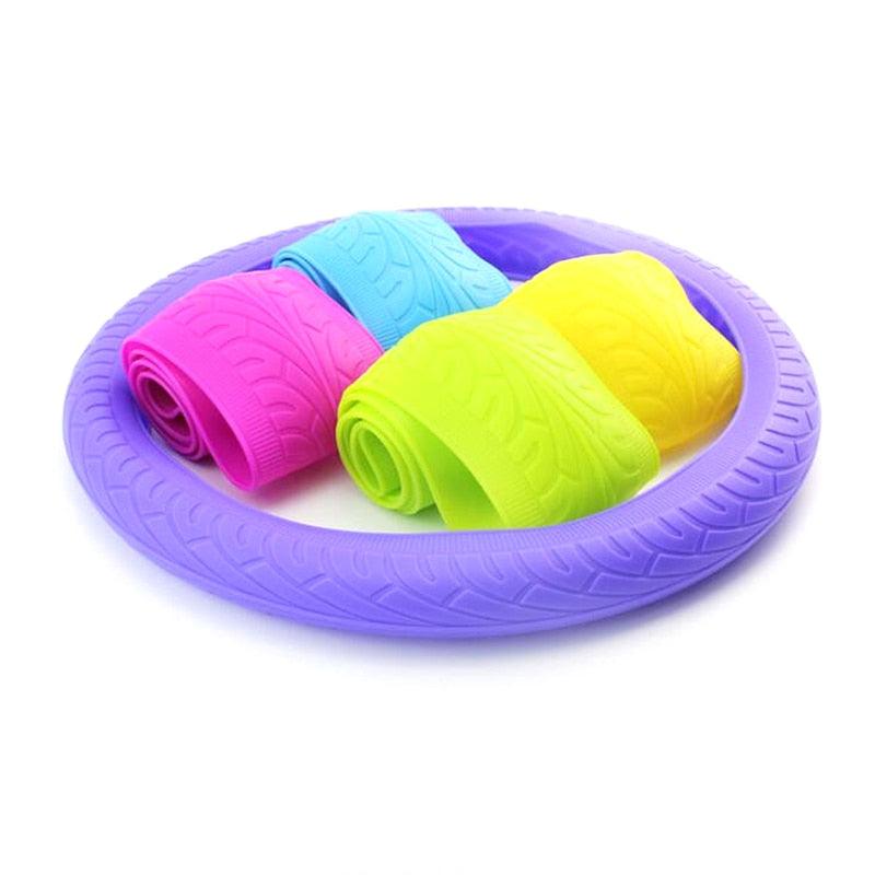 Housse de protection en silicone pour volant de voiture antidérapante Accessoires de voiture
