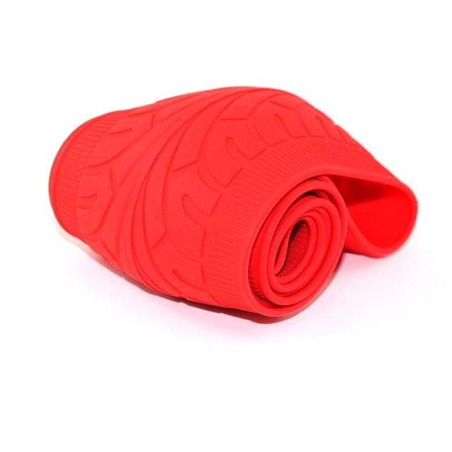 Housse de protection en silicone pour volant de voiture antidérapante Accessoires de voiture