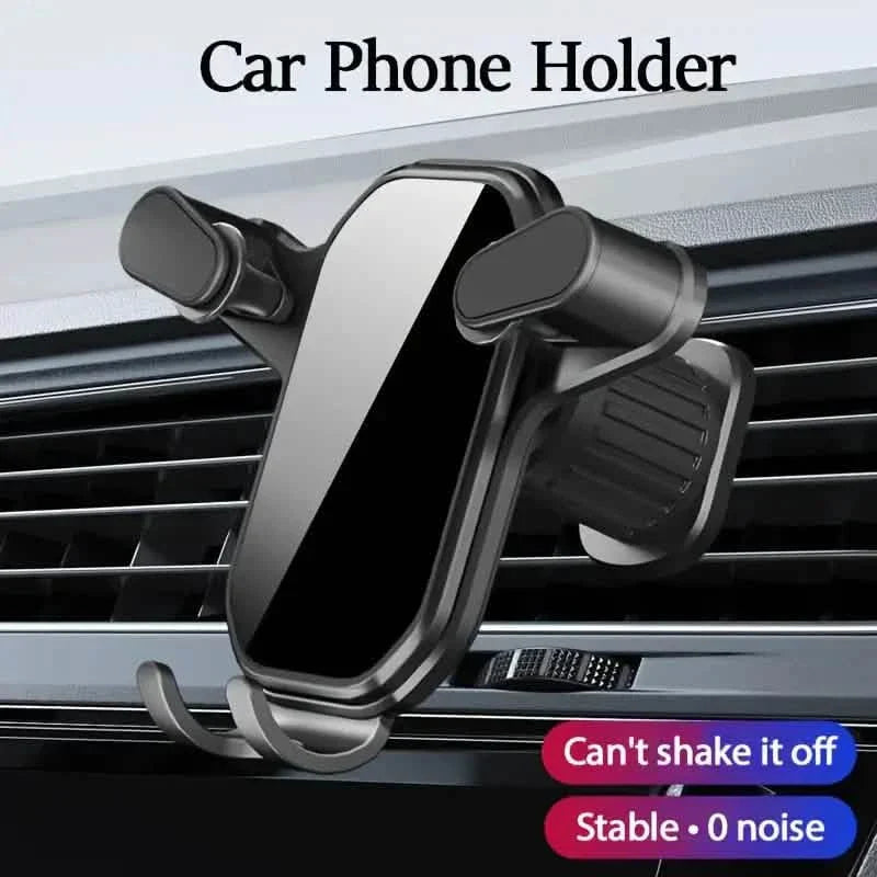 Support de téléphone portable à clipser sur la grille d'aération de voiture