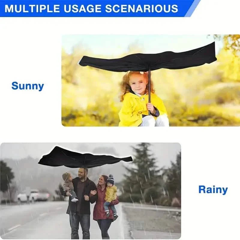 Pare-soleil de voiture pour pare-brise anti-UV et chaleur, pare-soleil pliable réfléchissant, type parapluie