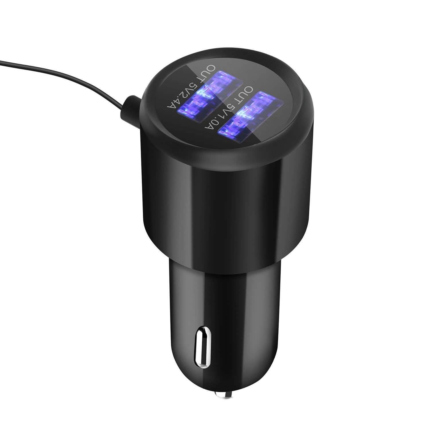 Transmetteur FM sans fil pour voiture V4.2 Lecteur MP3 de voiture