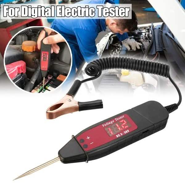 Stylo testeur de tension électrique à écran LCD numérique Cara