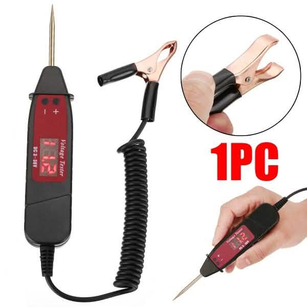 Stylo testeur de tension électrique à écran LCD numérique Cara