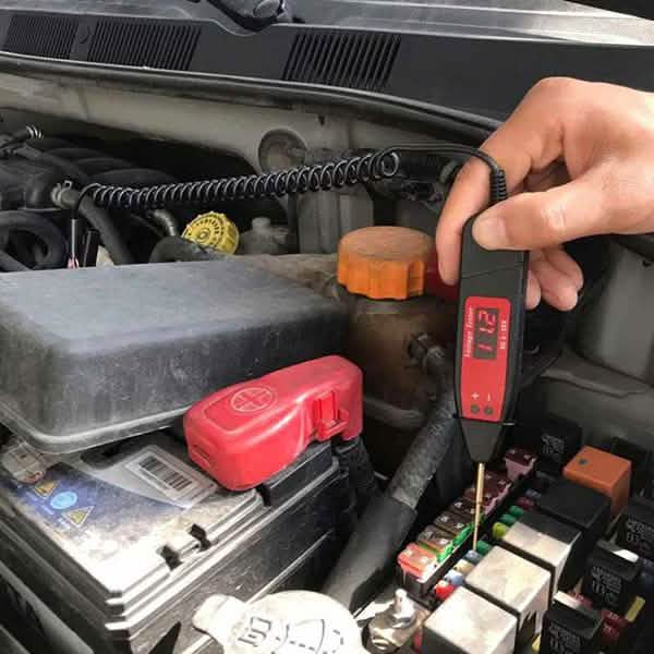 Stylo testeur de tension électrique à écran LCD numérique Cara