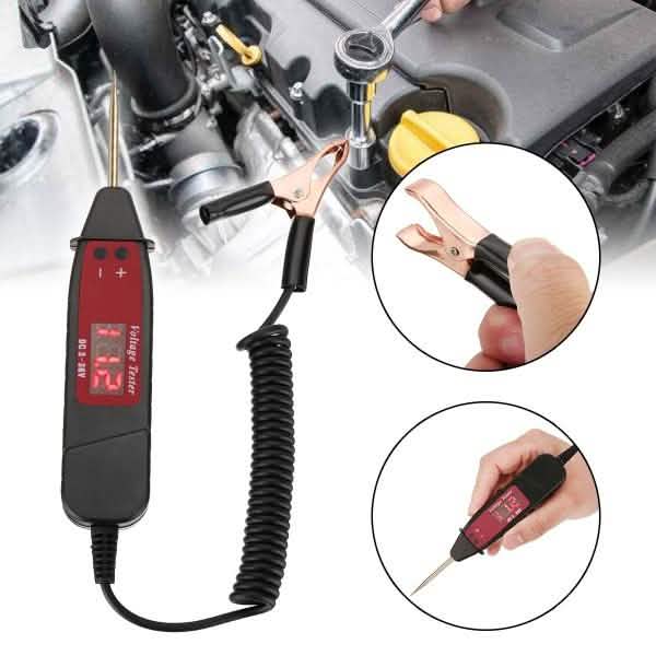 Stylo testeur de tension électrique à écran LCD numérique Cara