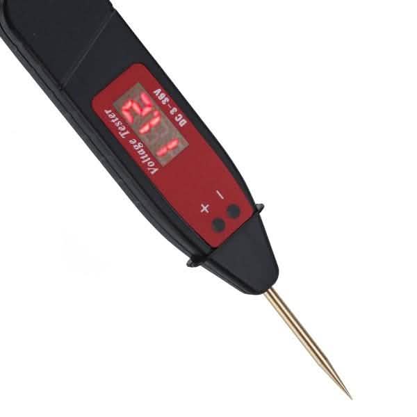 Stylo testeur de tension électrique à écran LCD numérique Cara
