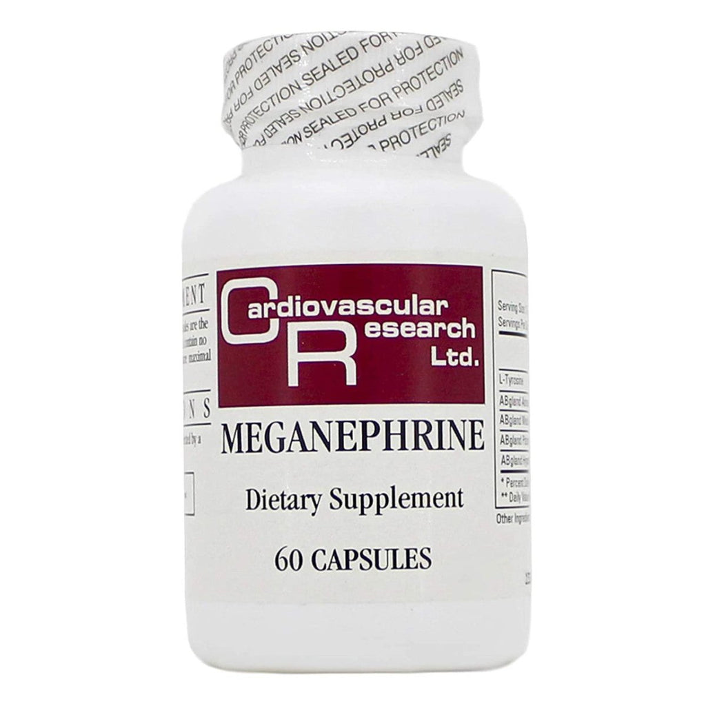 Recherche cardiovasculaire Méganephrine 60 gélules - Lot de 3