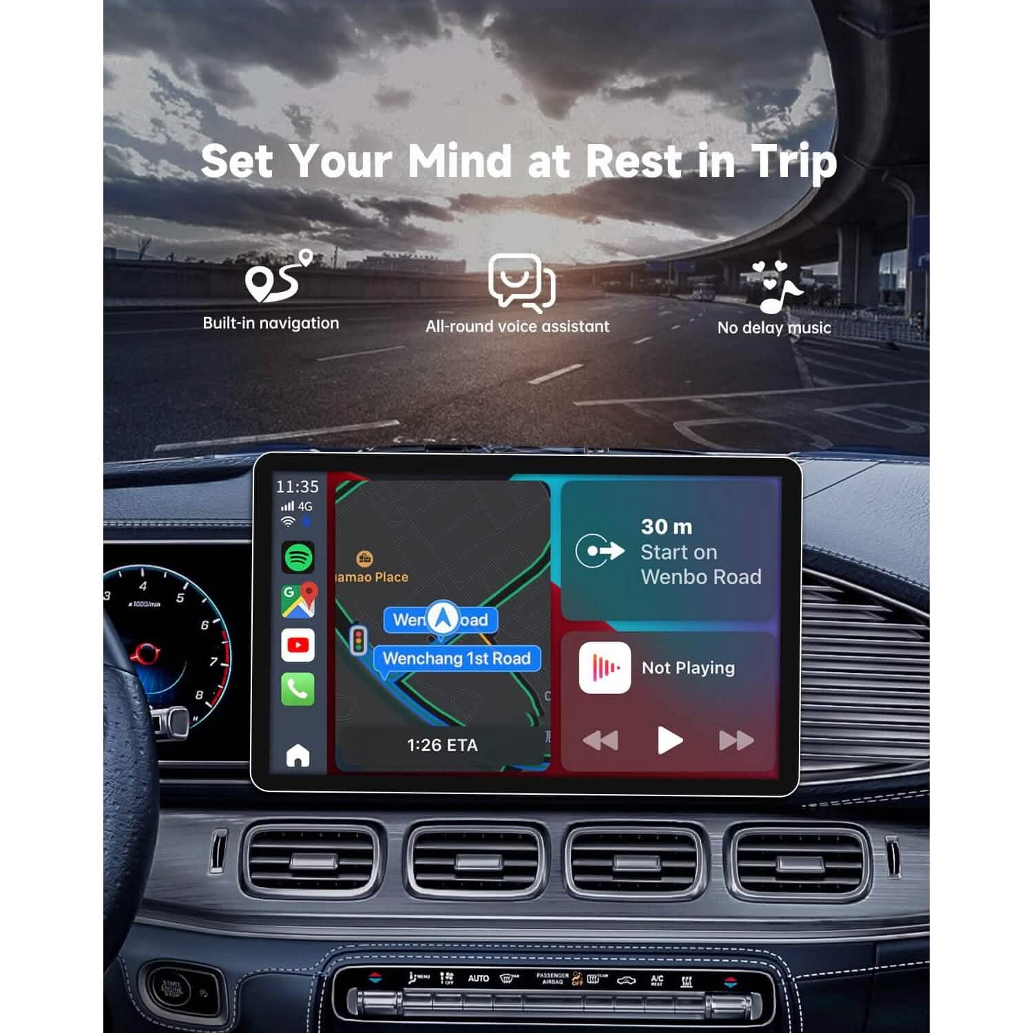 Carlinkit Boîtier CarPlay Ai Max Android 13.0 (Reconditionné)