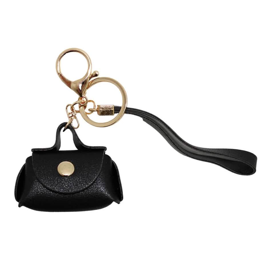 Porte-clés en silicone mignon dessin animé, breloque de sac pour femme, pendentif porte-clés