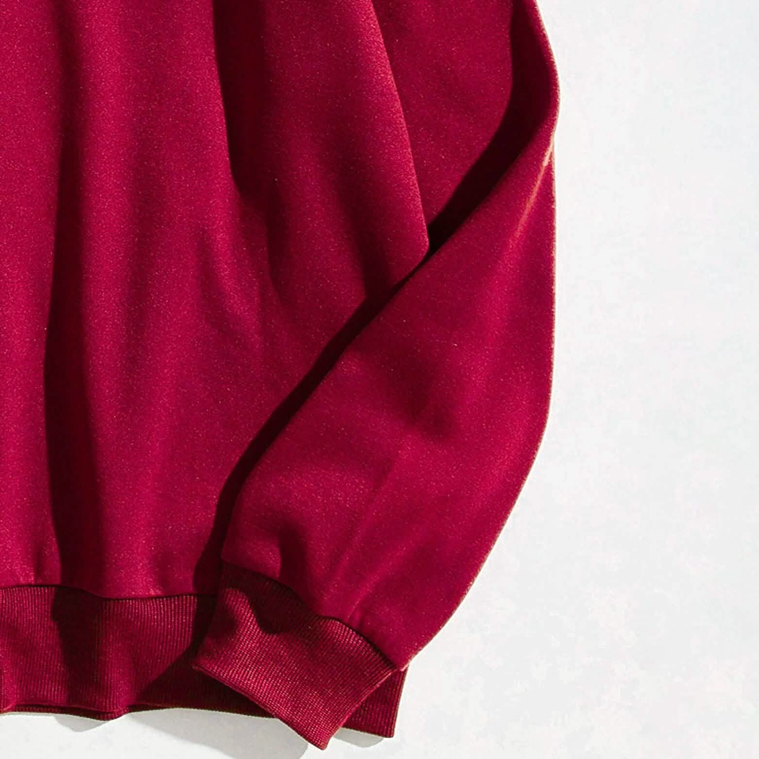 Sweat-shirt oversize à doublure thermique et motif de dessin animé