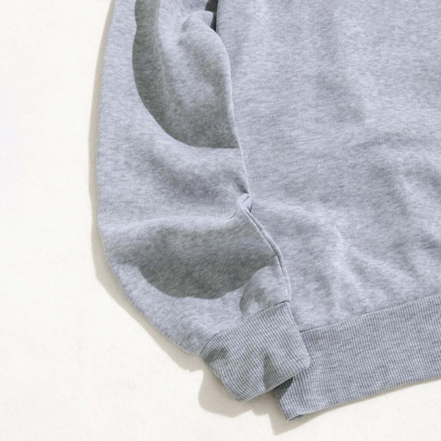 Sweat-shirt oversize à doublure thermique et motif de dessin animé