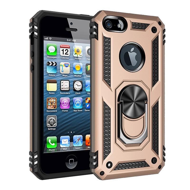 Coques avec anneau pour iPhone, coque rigide en silicone antichoc, fine et légère, pour iPhone 13 Pro Max, 12, 11, avec anneau magnétique pour iPhone, coque en silicone