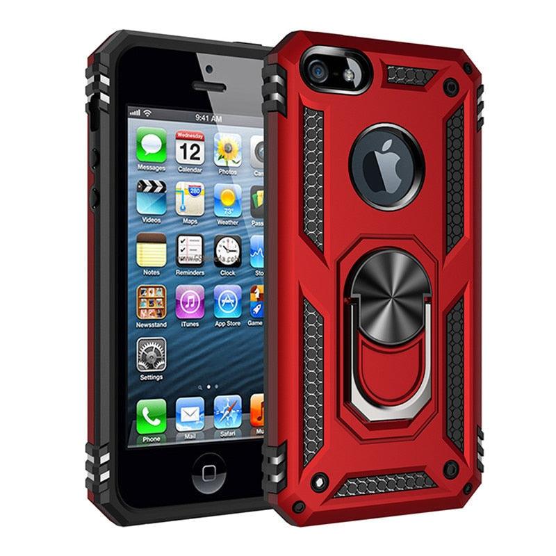 Coques avec anneau pour iPhone, coque rigide en silicone antichoc, fine et légère, pour iPhone 13 Pro Max, 12, 11, avec anneau magnétique pour iPhone, coque en silicone
