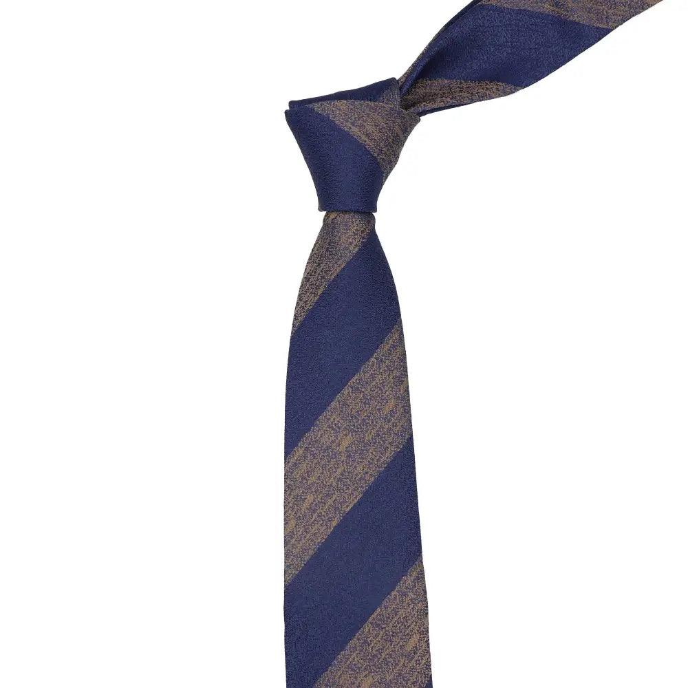 Cravate Homme Skinny Décontractée Tendance Polyester Confortable Rayée Cravate Business Design Slim Formelle Bureau Pour Hommes