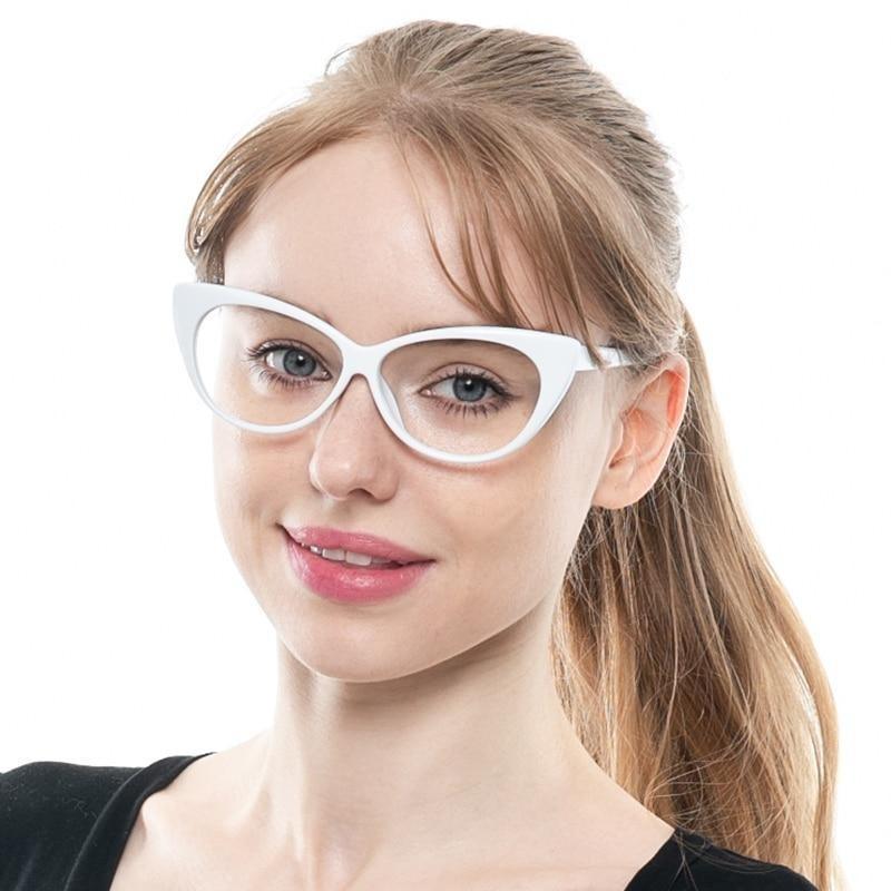 Lunettes de Lecture Œil de Chat Pour Femmes Légères Presbytes Lunettes de Lecture Tendance Mignonnes pour Femmes Lunettes de Lecture pour Ordinateur Anti-reflet Anti-UV   +0,5 0,75 1,0 1,25 1,5 1,75 2,0 2,5 3,0 3,5 4,0