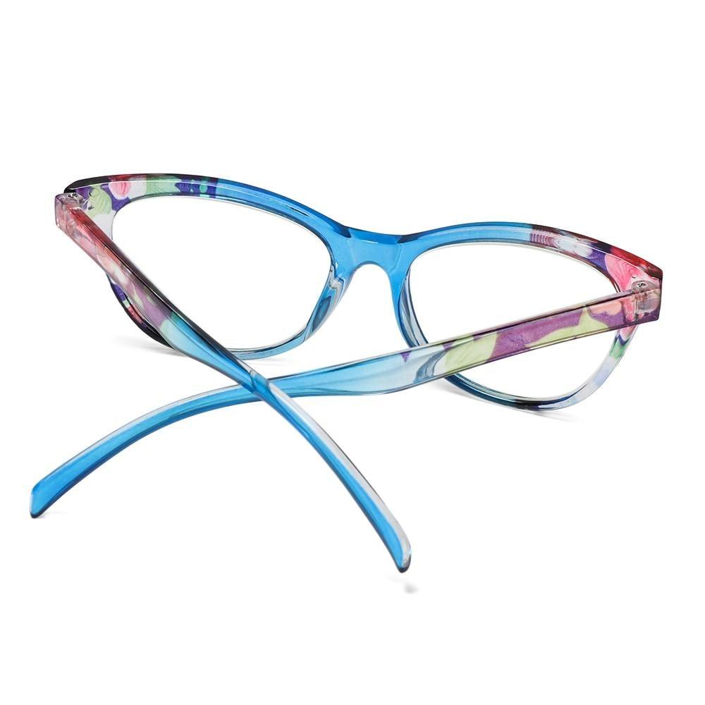 Lunettes de Lecture Œil de Chat Femme Homme Légères Presbyte Designer Monture Œil de Chat Dames Lecteurs d'Ordinateur Anti-Reflet Anti-UV Lunettes de Vue Dioptrie Presbytie +1.00~+4.0