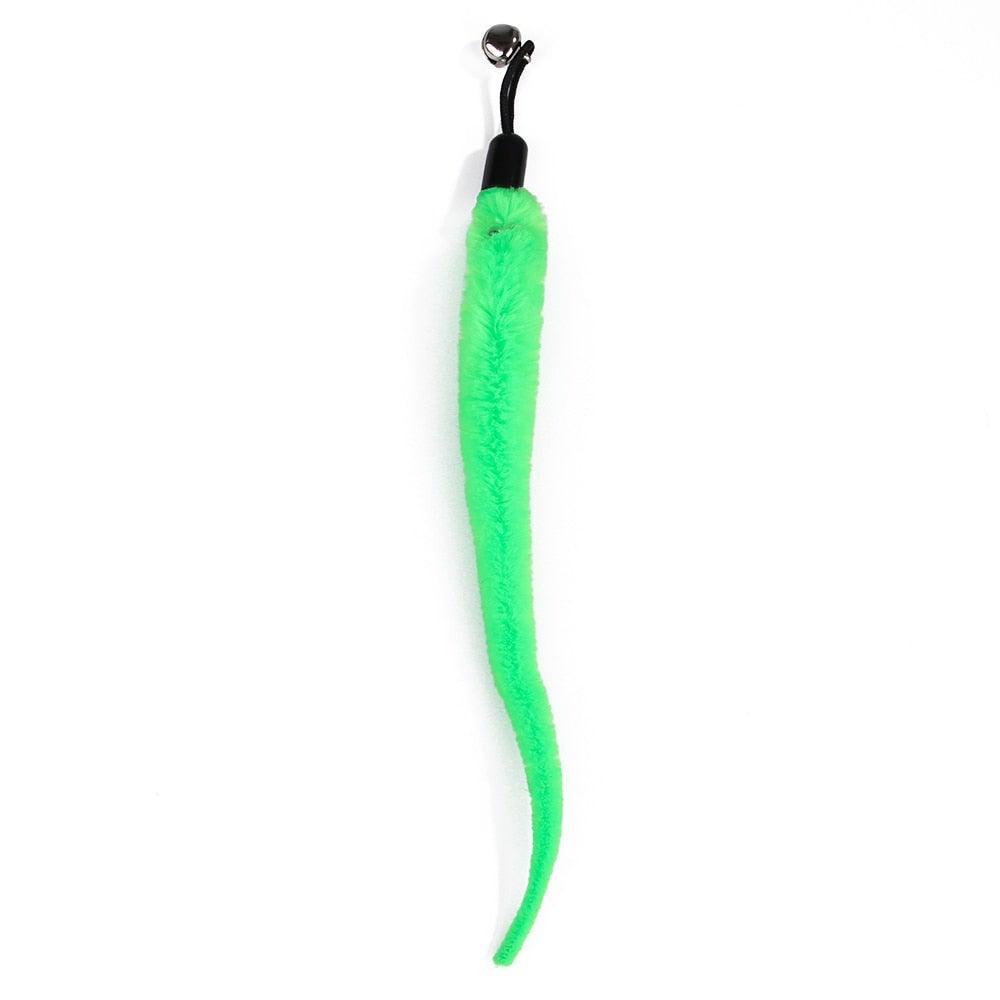 Lot de jouets à plume pour chat, baguette teaser pour chatons, pour amuser et faire faire de l'exercice aux chats, jouets interactifs sans la canne, baguette rétractable et recharges de plumes, jouets pour chat d'intérieur