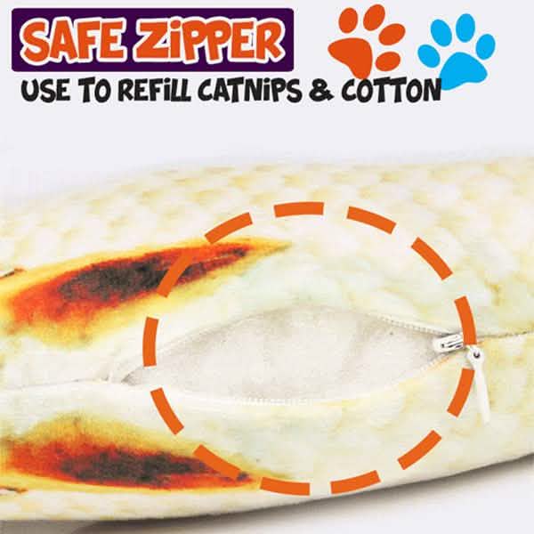 Jouet poisson pour chats