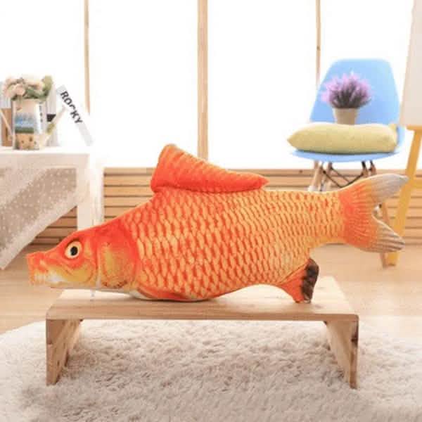 Jouet poisson pour chats