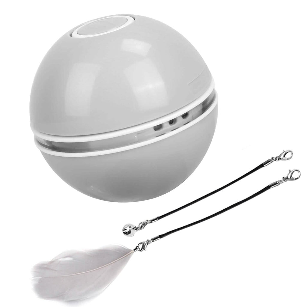 Balle à Suspendre Interactive Rotative Automatique Jouet d'Exercice pour Chat