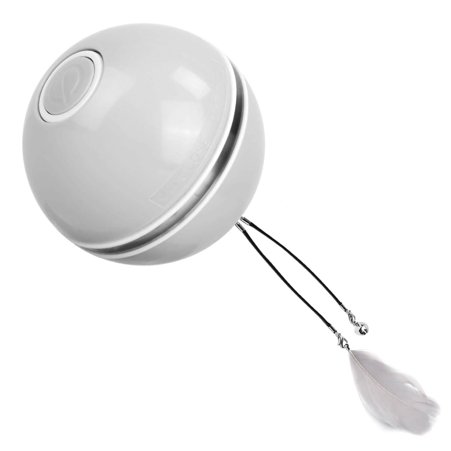 Balle à Suspendre Interactive Rotative Automatique Jouet d'Exercice pour Chat