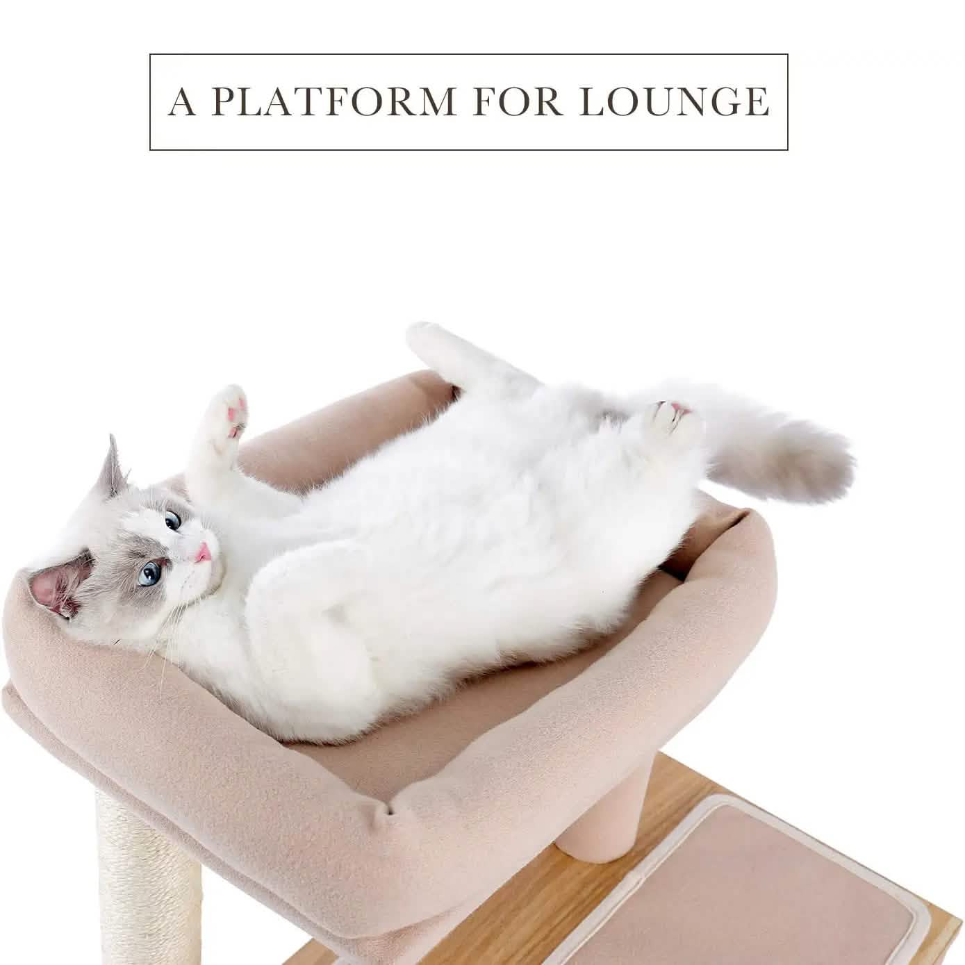 Arbre à chat de luxe 86 cm