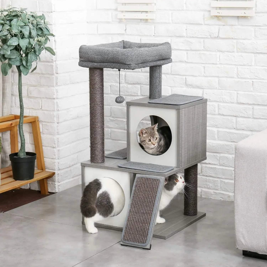 Arbre à chat de luxe 86 cm