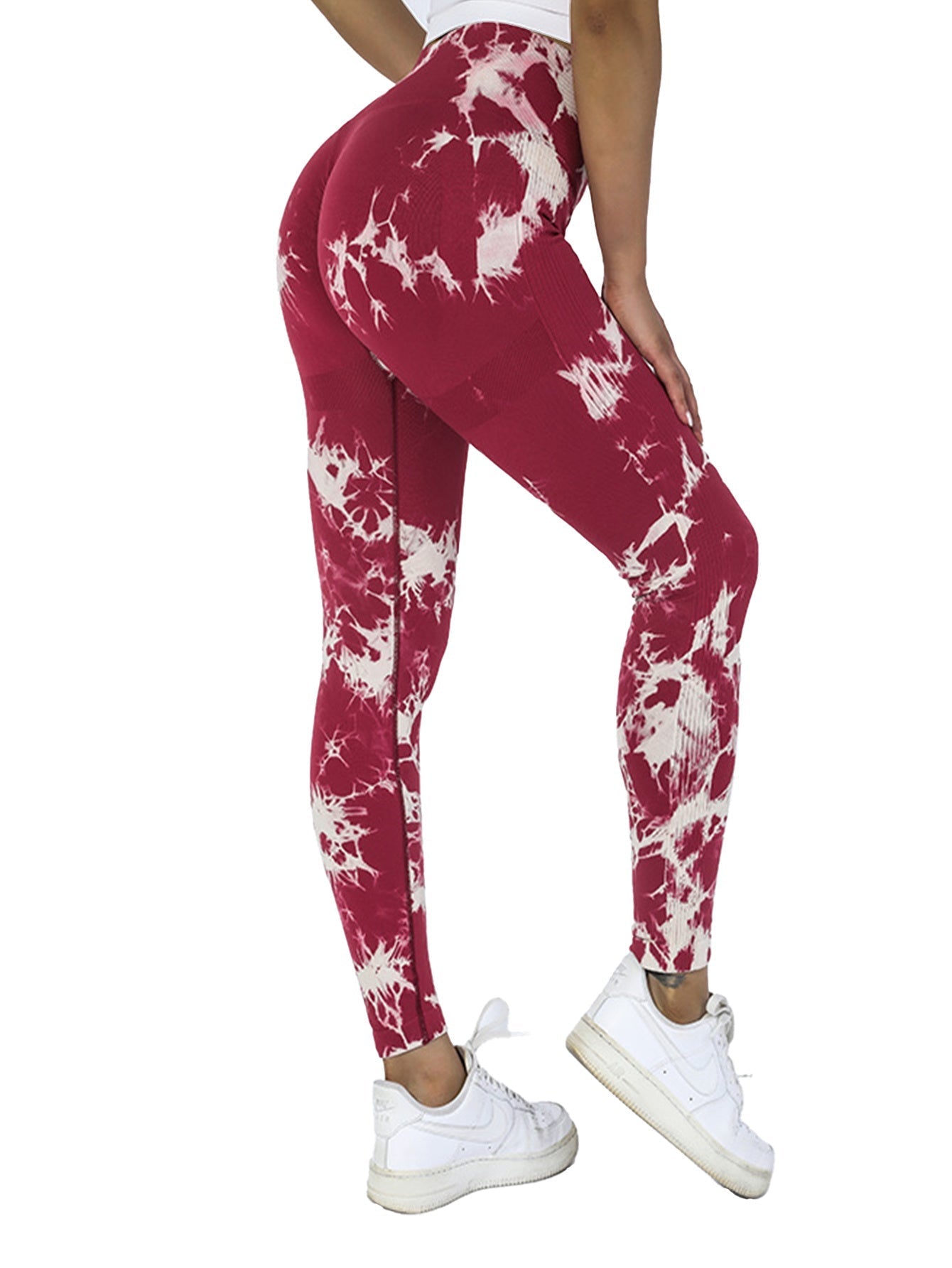 Legging coupé en tie and dye - Lot de 5