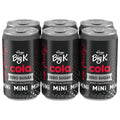 Kroger Big K Zéro Sucre Mini Boissons gazeuses Cola 6 paquets / 221,8 ml