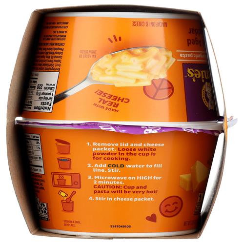 Annie's Homegrown, Macaroni au Fromage Cheddar Vieilli Véritable, Paquet de 4, 227 g