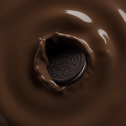 Biscuits sandwich au chocolat Oreo recouverts de fudge, 223 g