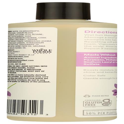 Shampooing Hydratation et Brillance au Lavande, Whole Foods Market, 473 ml