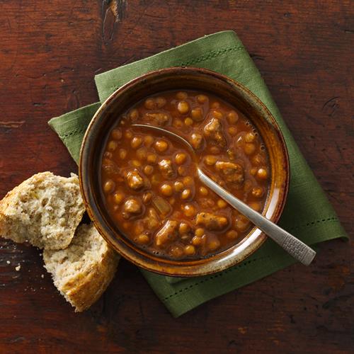 Progresso Soupe aux lentilles, Soupe en conserve classique aux légumes, Sans gluten, 538 g