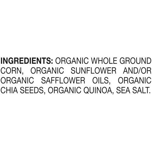 Late July Snacks Chips de tortilla biologiques minces et croustillants avec chia et quinoa, sac de 286 g